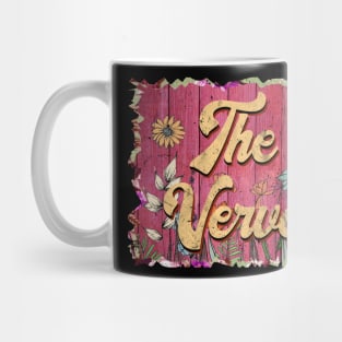 Classic Verve Personalized Flowers Proud Name Mug